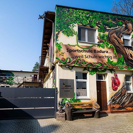 Apartment White Der Sportschule Badura Leipzig Exteriör bild